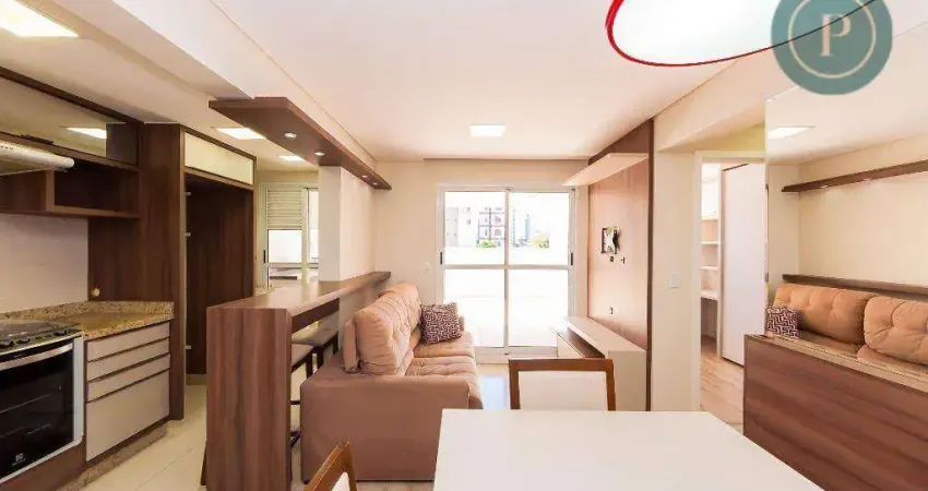 Apartamento garden à venda, 74 m² por r$ 598.000,00 - capão raso - curitiba/pr