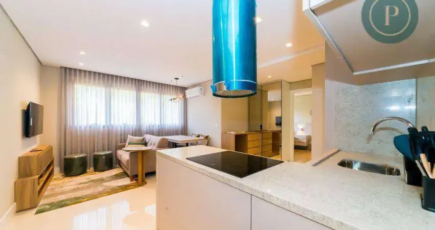 Apartamento com 1 dormitório para alugar, 43 m² - são francisco - experimente o atendimento boutique!!!