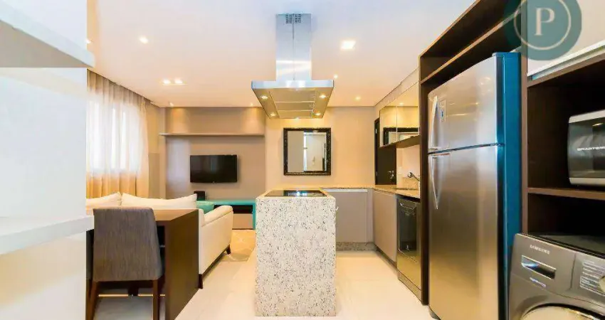 Apartamento com 1 dormitório para alugar, 43 m² - são francisco - experimente o atendimento boutique!!!