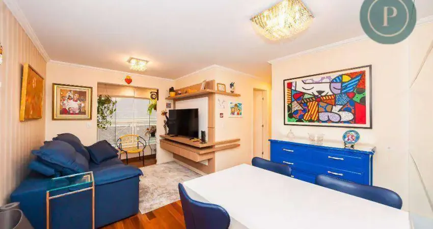 Apartamento garden com 3 dormitórios à venda, 75 m² por r$ 460.000,00 - são braz - curitiba/pr