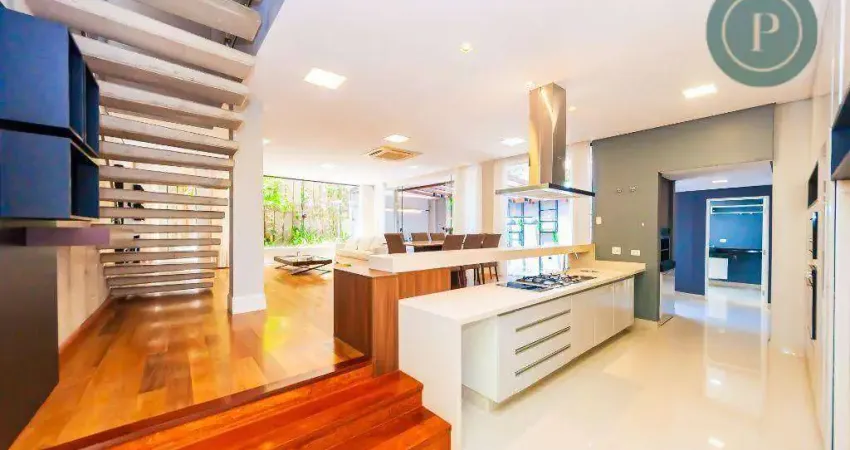 Casa com 3 dormitórios para alugar, 360 m² - santa felicidade - experimente o atendimento boutique!!!