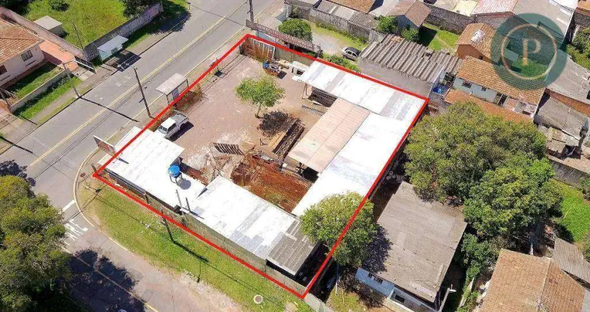 Terreno à venda, 870 m² por r$ 1.500.000,00 - uberaba - curitiba/pr