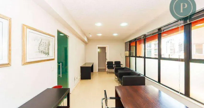 Sala para alugar, 96 m² por r$ 6.441,78/mês - bigorrilho - curitiba/pr