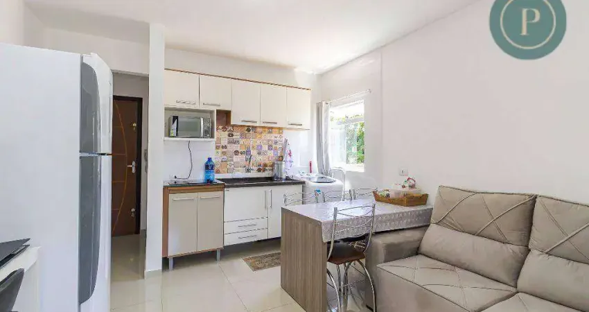 Studio com 1 dormitório à venda, 30 m² por r$ 249.000,00 - prado velho - curitiba/pr