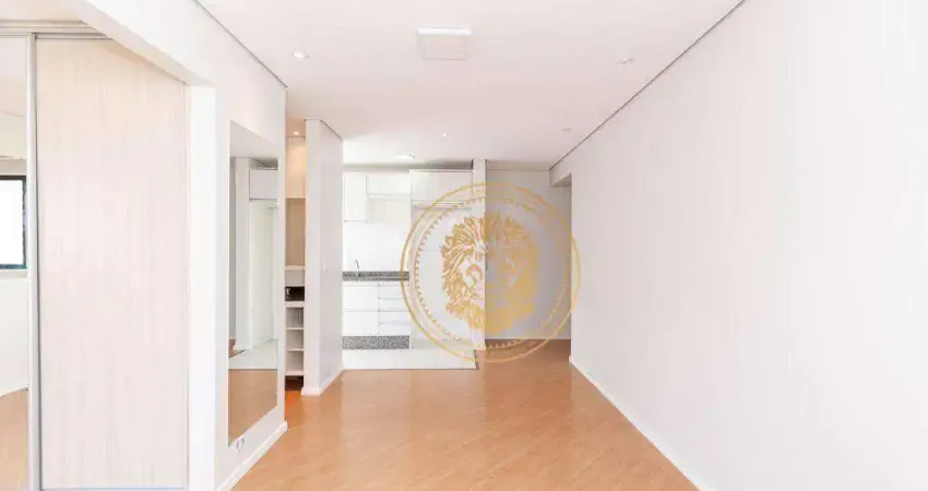 Apartamento com 1 dormitório para alugar, 40 m² - bigorrilho - curitiba/pr