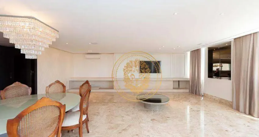 Apartamento com 3 dormitórios, sendo 3 suítes,5 banheiros 3 vagas livres, para alugar, 212 m² - bigorrilho - curitiba/pr