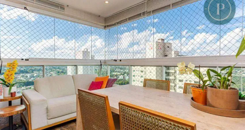 Apartamento em andar alto com 163m² e 3 suítes à venda no ecoville