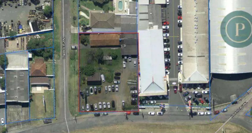 Terreno para alugar, 1813 m² por r$ 18.325,00/mês - santo inácio - curitiba/pr