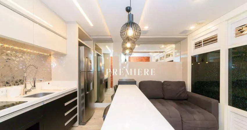 Apartamento com 1 dormitório para alugar, 34 m² - Centro - Experimente o Atendimento Boutique!!!
