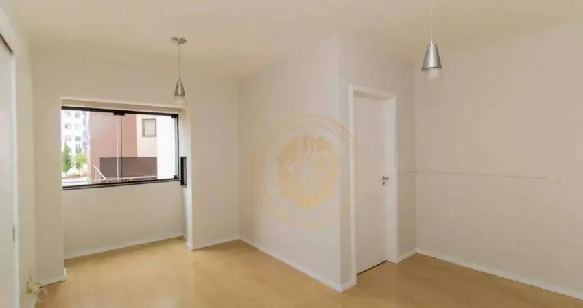 Apartamento com 1 dormitório para alugar, 43 m² - champagnat - curitiba/pr