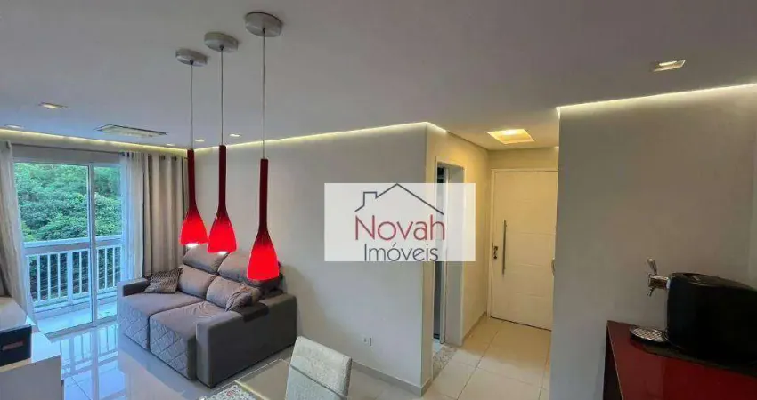 Apartamento à venda, 56 m² por R$ 335.000,00 - Morro de Nova Cintra - Santos/SP