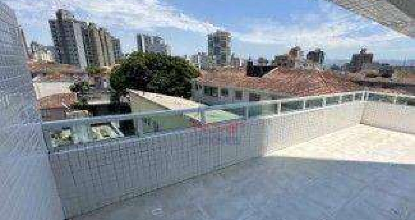 Apartamento à venda, 53 m² por R$ 741.500,00 - Embaré - Santos/SP