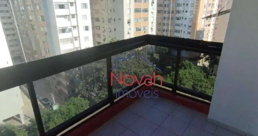 Apartamento com 2 dormitórios para alugar, 90 m² por R$ 5.000,00/mês - Ponta da Praia - Santos/SP
