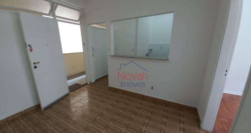 Apartamento para alugar, 60 m² por R$ 2.800,00/mês - José Menino - Santos/SP