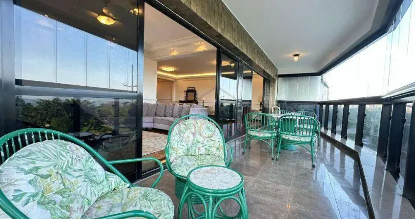 Apartamento com 3 dormitórios suítes, 252 m² - venda por R$ 3.000.000 ou aluguel por R$ 17.429/mês - Pompéia - Santos/SP