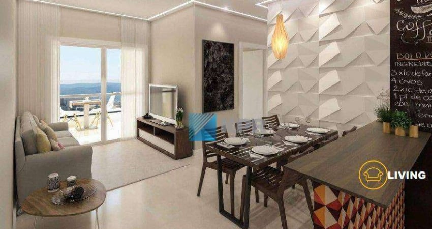 Apartamento à venda com 2 dormitórios, 56 m² - Jardim Califórnia - Jacareí/SP