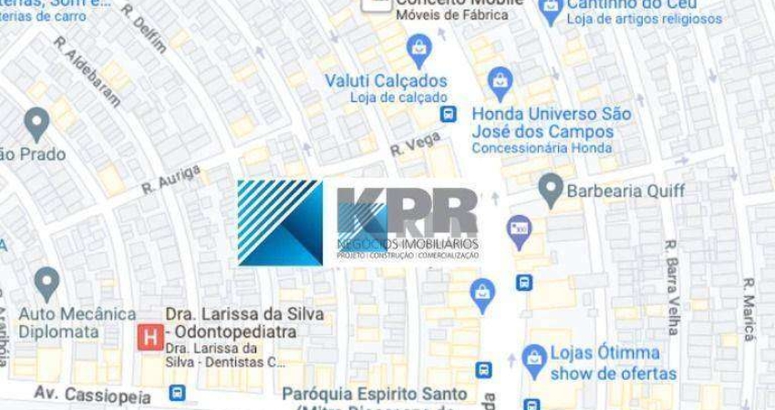 Terreno à venda, 256 m²  Jardim Satélite - São José dos Campos/SP