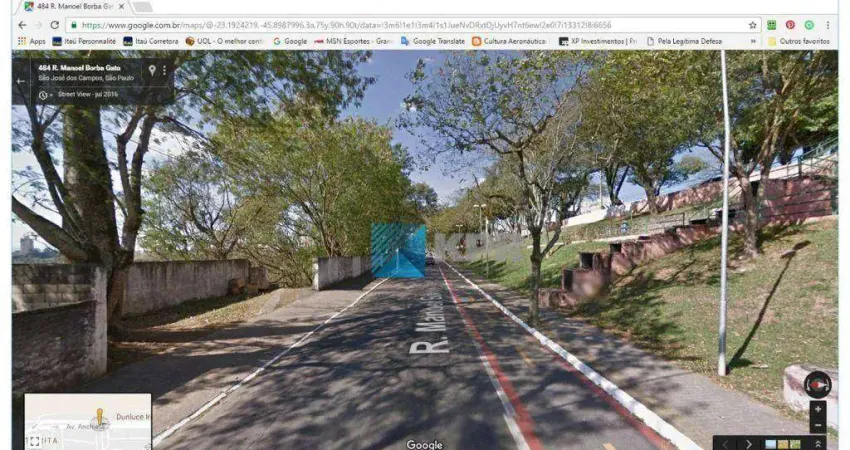 Terreno à venda, excelente área vista banhado SJCampos