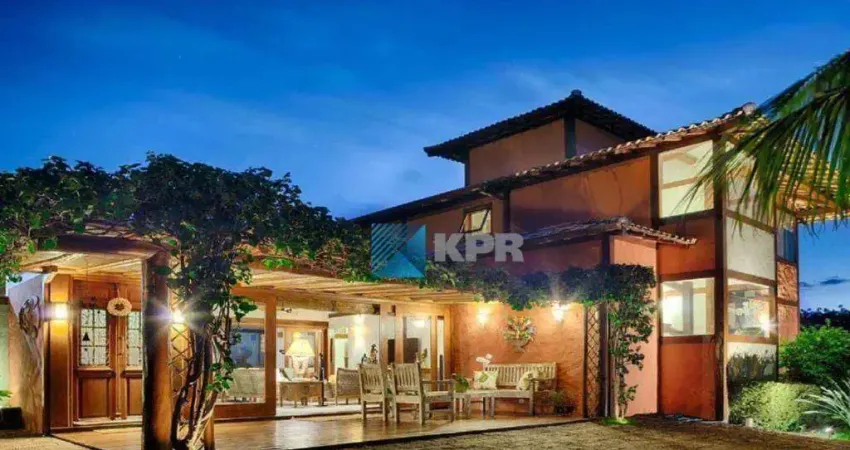 Casa à venda ou locação, com 6 dormitórios, 335 m²  - Ponta das Canas - Ilhabela/SP