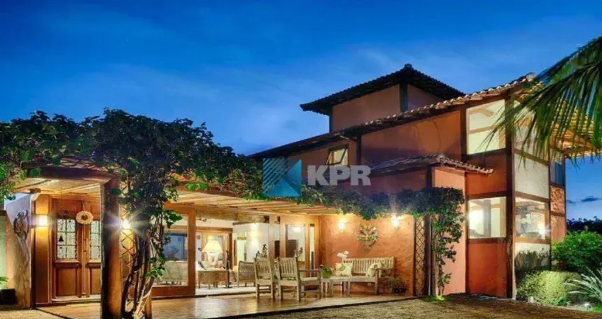 Casa à venda ou locação, com 6 dormitórios, 335 m²  - Ponta das Canas - Ilhabela/SP