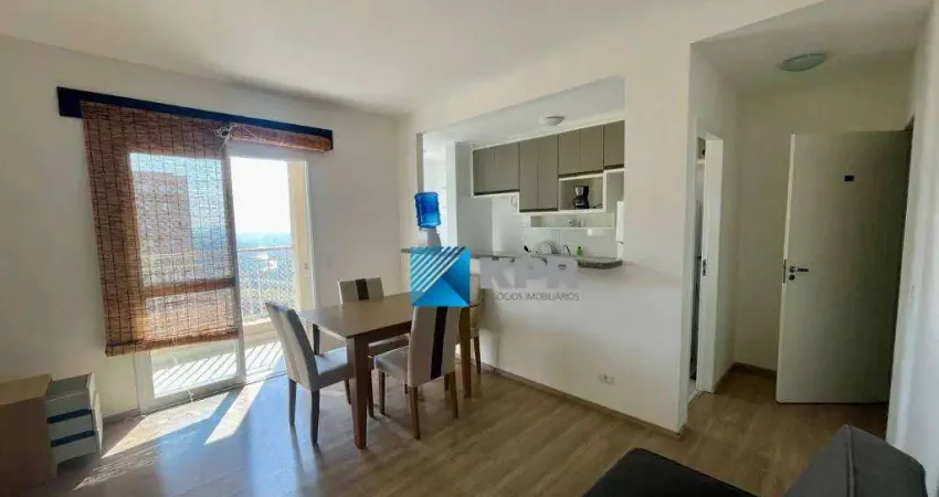 Apartamento para locação, mobiliado, com 2 dormitórios, 62 m² - pagador de andrade - jacareí/sp