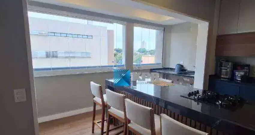 Apartamento para locação, com 2 dormitórios, 1 suíte, área de lazer completa, no parque industrial! agende uma visita!