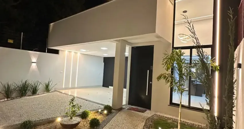 Casa 3 quartos área gourmet e piscina jardim mirabel goiânia-go.
