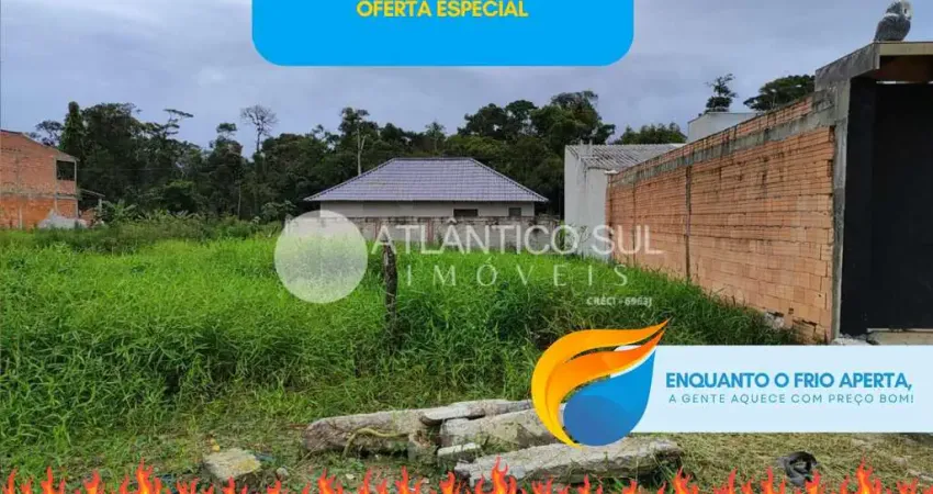 Terreno em praia de leste a 1000 metros do marem pontal do paraná