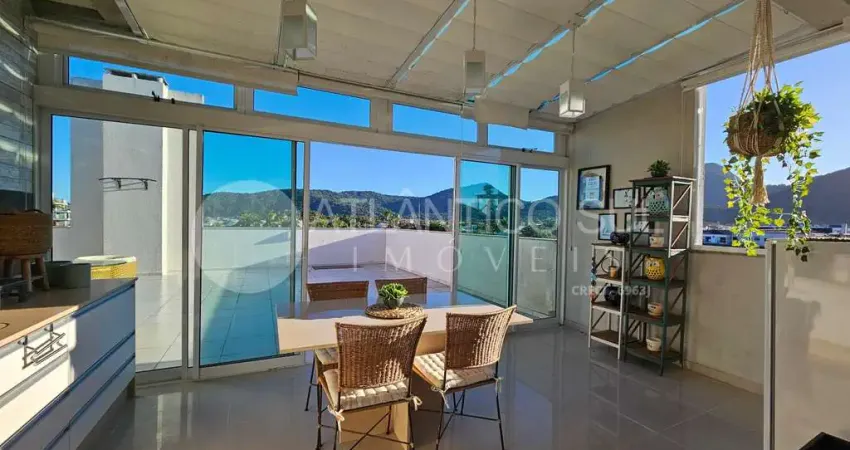 Cobertura decorada e mobiliada no balneário caiobá, matinhos - pr