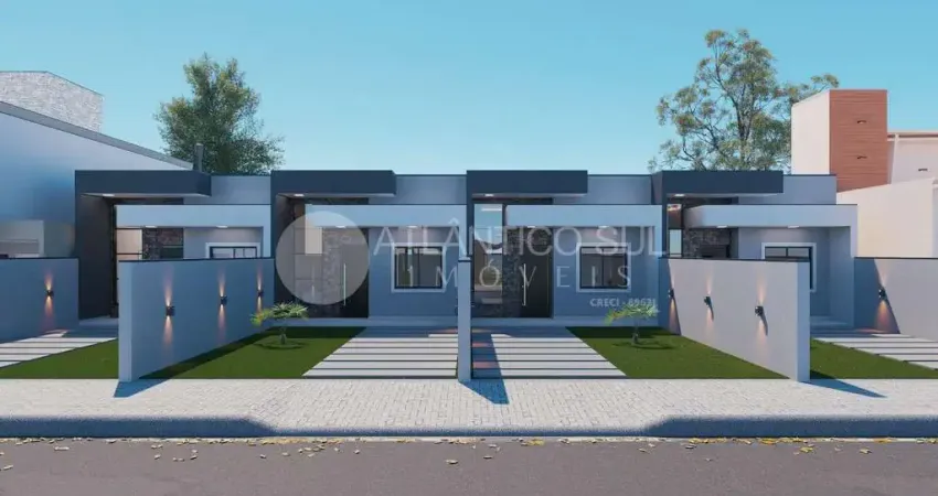 Casas novas à venda, 450 metros do mar em gaivotas, matinhos - pr