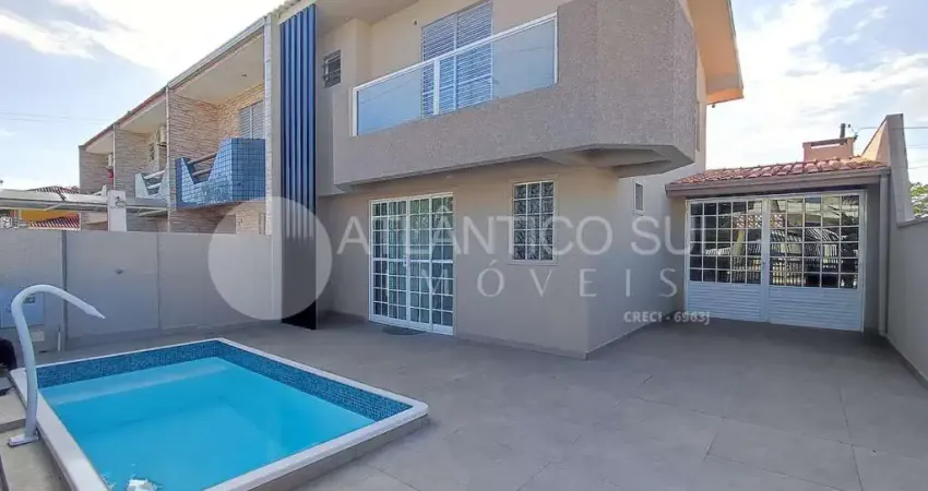 Sobrado à venda com piscina, porto fino, pontal do parana - pr