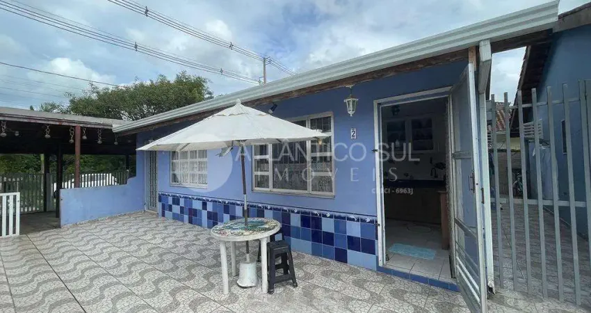 Casa  à venda, a 120 metros do mar no balneário shangrila, pontal do parana - pr