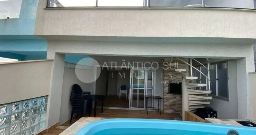 Sobrado para locação com piscina em santa terezinha, pontal do parana - pr