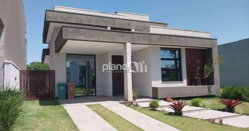 Casa em condomínio terras alpha para aluguel, com 137,24m², 3 quartos 2 suítes - são vicente - gravataí / rs por r$ 7.000,00