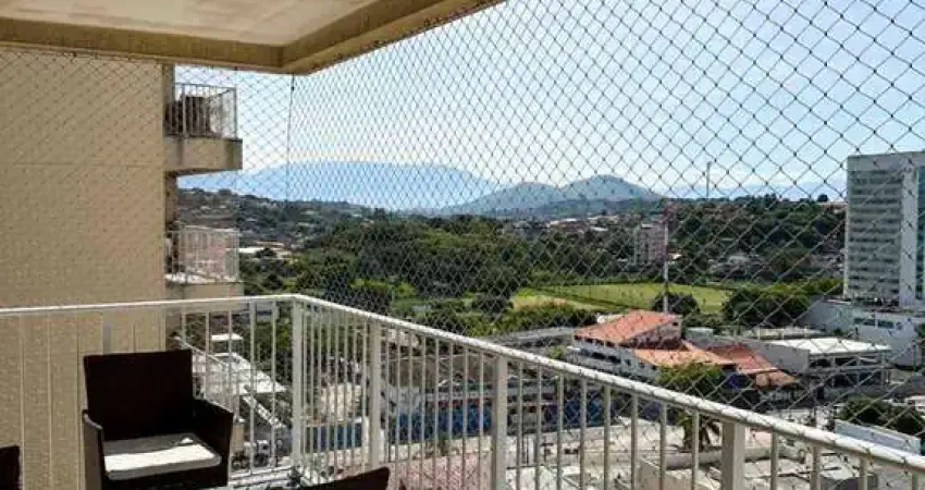 Apartamento reformado com varanda e vista livre no barão de mauá – são gonçalo