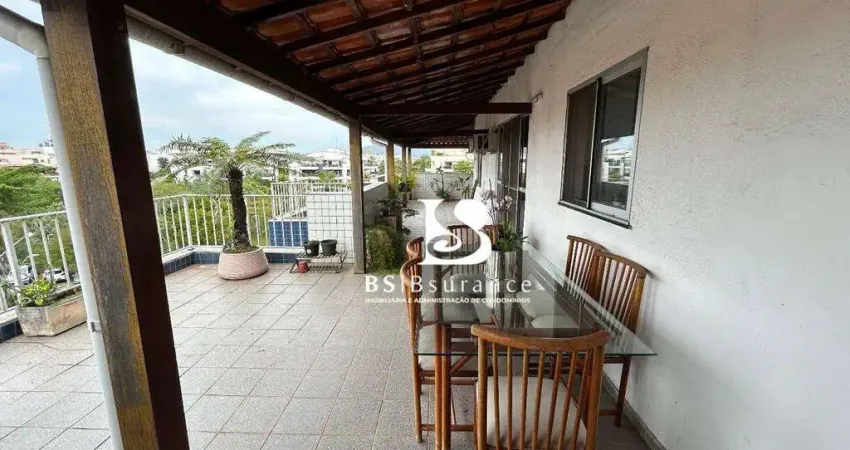 Cobertura linear no recreio com varanda gourmet e vista verde