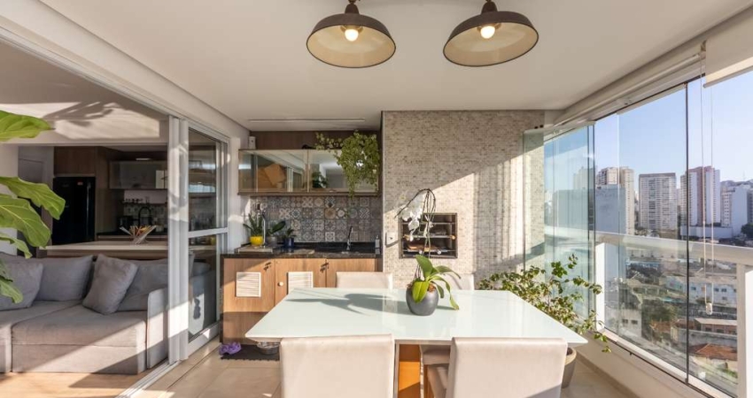 Apartamento tipo para venda em Cambuci com 3 quartos, sendo 2 suítes, 103m²
