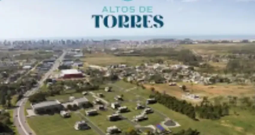 Terreno á venda no loteamento alto de torres na praia de torres