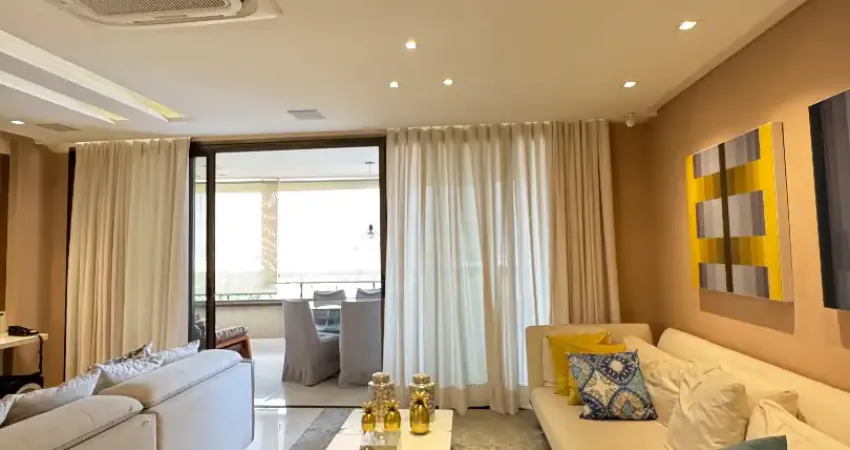 Apartamento mobiliado alto padrão com 4 suítes na santa mônica