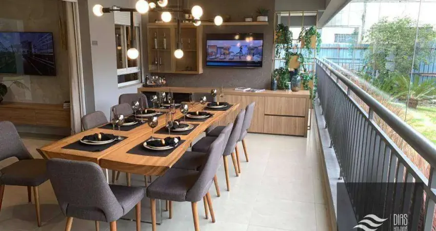 Apartamento com 3 dormitórios à venda, 117 m² por R$ 1.850.000,00 - Quarta Parada - São Paulo/SP
