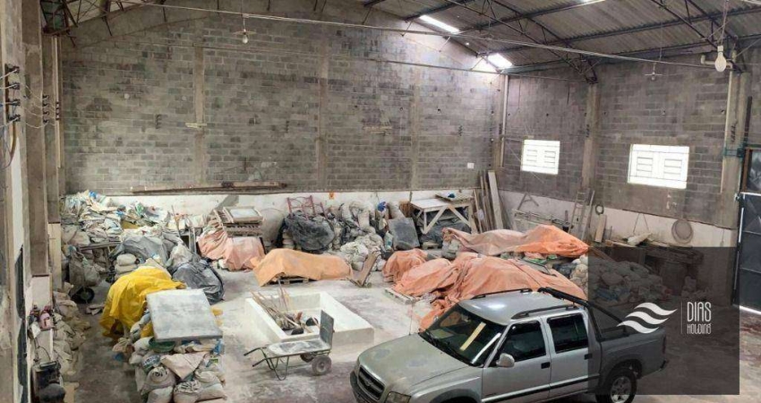 Galpão, 700 m² - venda por R$ 2.300.000,00 ou aluguel por R$ 13.550,00/mês - Jardim Antônio Picosse - Poá/SP