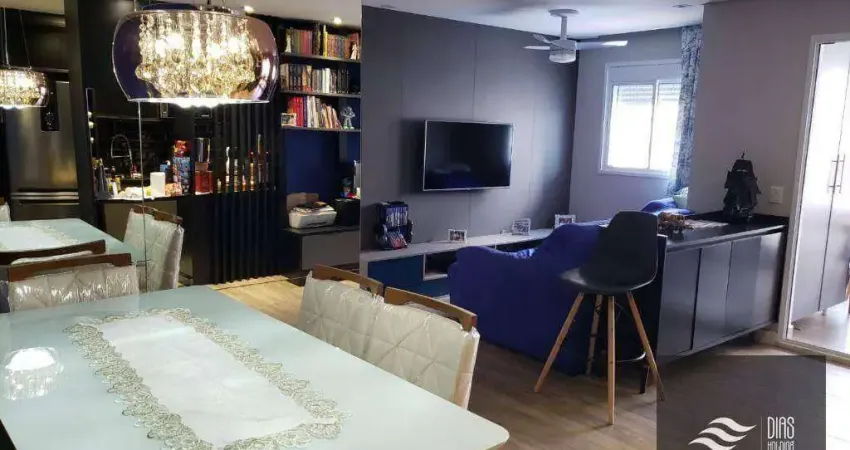 Apartamento com 2 dormitórios à venda, 74 m² por R$ 710.000,00 - Brás - São Paulo/SP