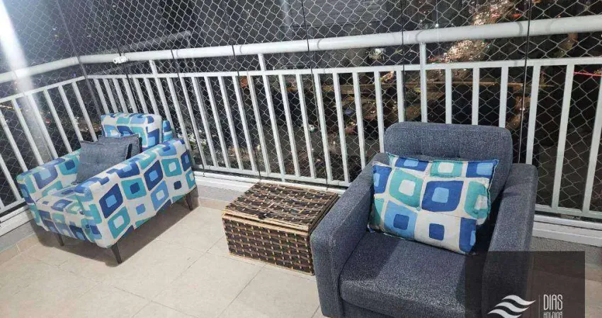 Apartamento com 2 dormitórios para alugar, 73 m² por R$ 4.674,00/mês - Tatuapé - São Paulo/SP