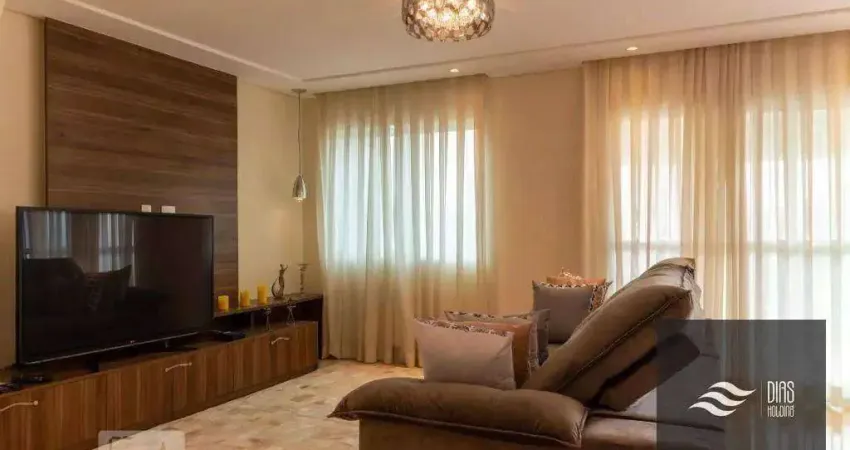 Apartamento com 4 dormitórios à venda, 181 m² por R$ 2.700.000,00 - Jardim Anália Franco - São Paulo/SP