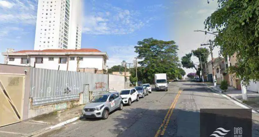 Terreno à venda na Rua Belchior Pires, Mooca, São Paulo