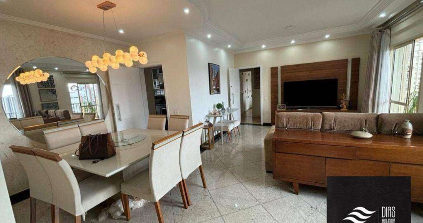 Apartamento com 3 dormitórios, 128 m² - venda por R$ 1.200.000,00 ou aluguel por R$ 8.862,61/mês - Tatuapé - São Paulo/SP