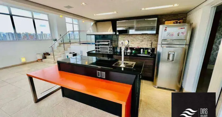 Apartamento duplex com 4 dormitórios para alugar, 340 m² por r$ 44.300,00/mês - vila califórnia - são paulo/sp