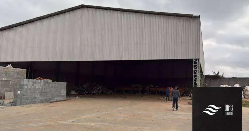 Terreno para alugar, 3350 m² por r$ 30.450,00/mês - veraneio maracanã - itaquaquecetuba/sp