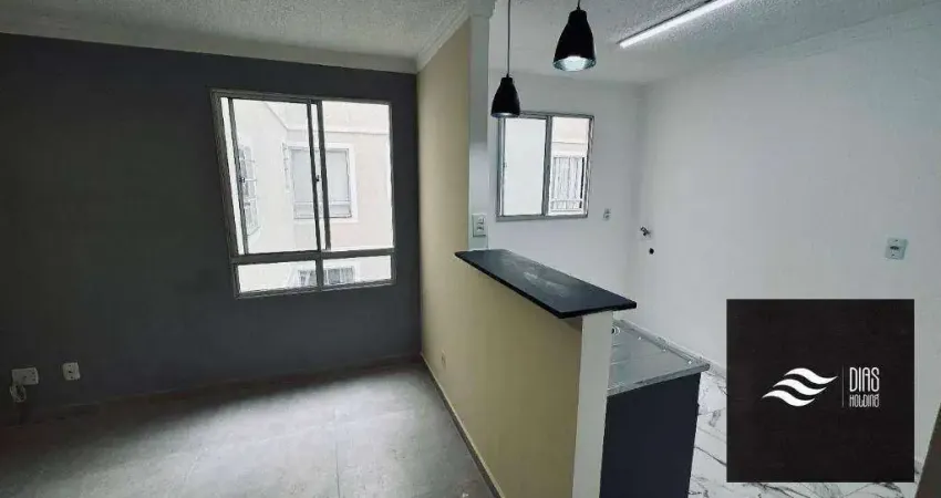 Apartamento com 2 dormitórios - venda por R$ 265.000,00 ou aluguel por R$ 1.450,00/mês - Vila Alzira - Guarulhos/SP