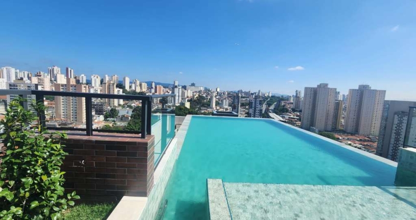 Imperdível apartamento tipo para locação com 2 quartos, sendo 1 suíte, 49m²